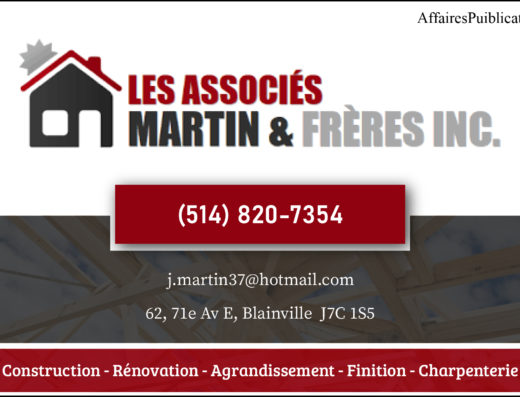 ASSOCIÉS MARTIN & FRÈRES INC