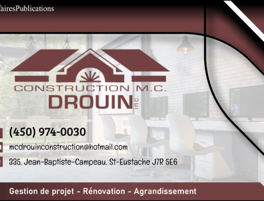CONSTRUCTION M C DROUIN