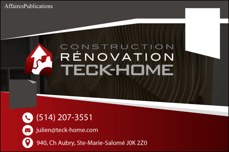 CONSTRUCTION RÉNOVATION TECK HOME