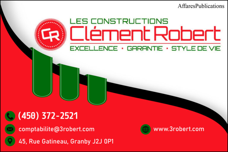 LES CONSTRUCTIONS<br/>CLÉMENT ROBERT INC
