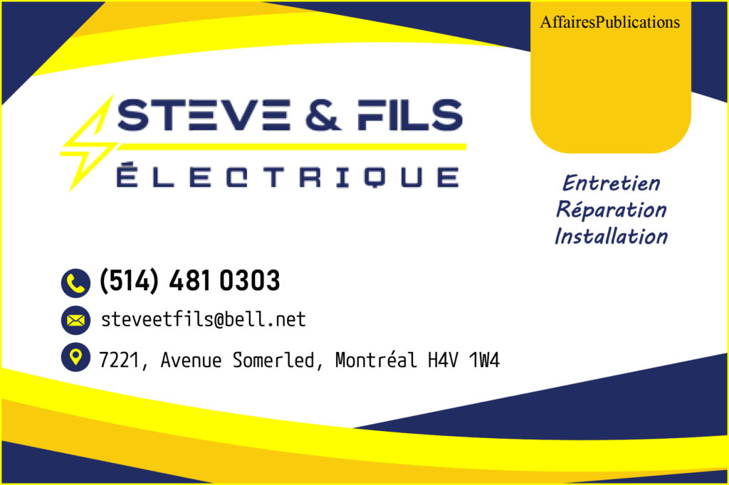 STEVE & FILS ÉLECTRIQUE