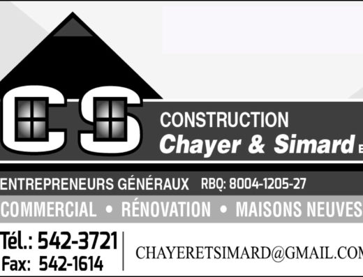 CONSTRUCTION CHAYER & SIMARD