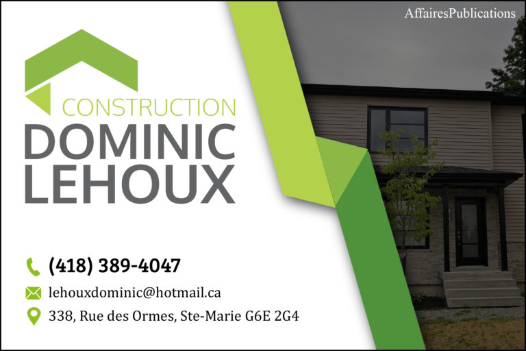 CONSTRUCTIONS DOMINIC LEHOUX