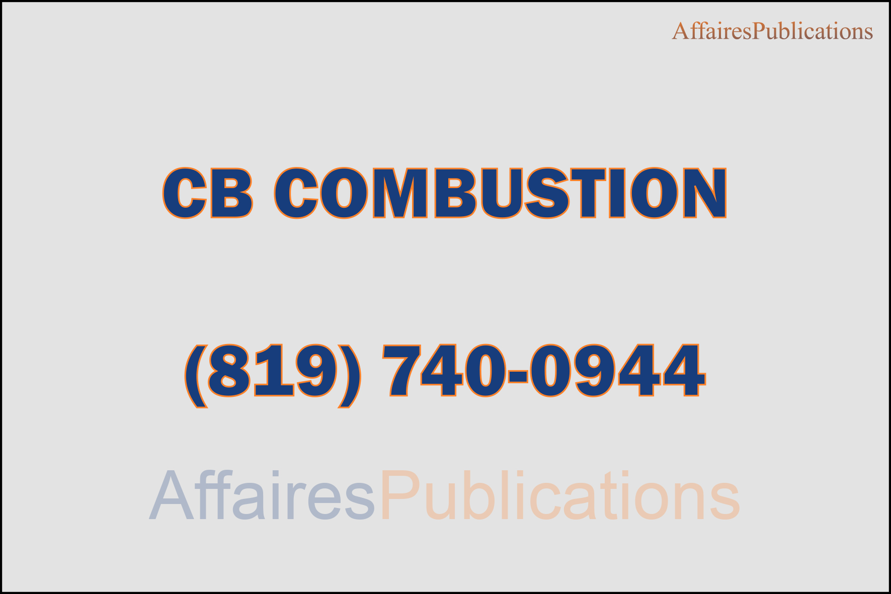 CB COMBUSTION INC