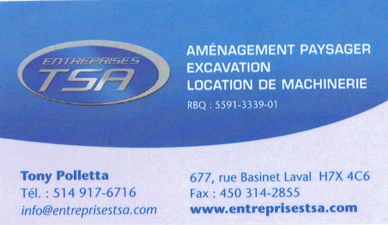 ENTREPRISES TSA