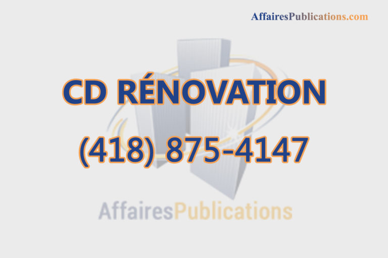 CD RÉNOVATION
