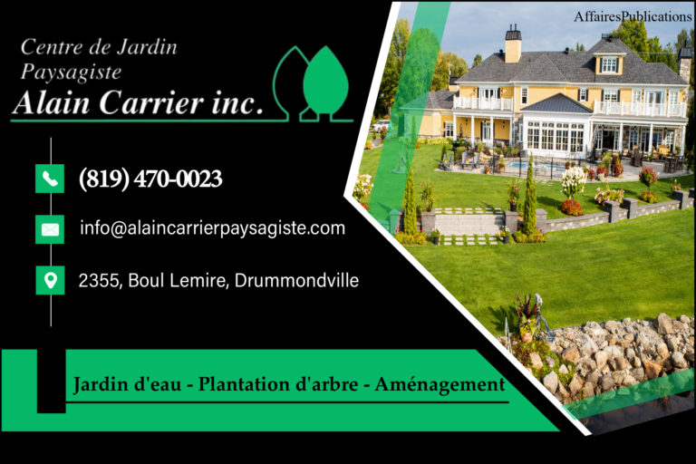 CENTRE DE JARDIN PAYSAGISTE ALAIN CARRIER INC