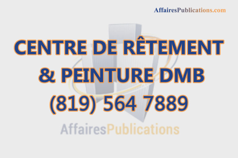CENTRE DE RÊTEMENT & PEINTURE DMB