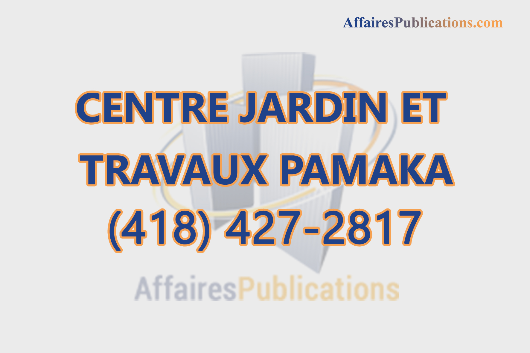 CENTRE JARDIN ET TRAVAUX PAMAKA
