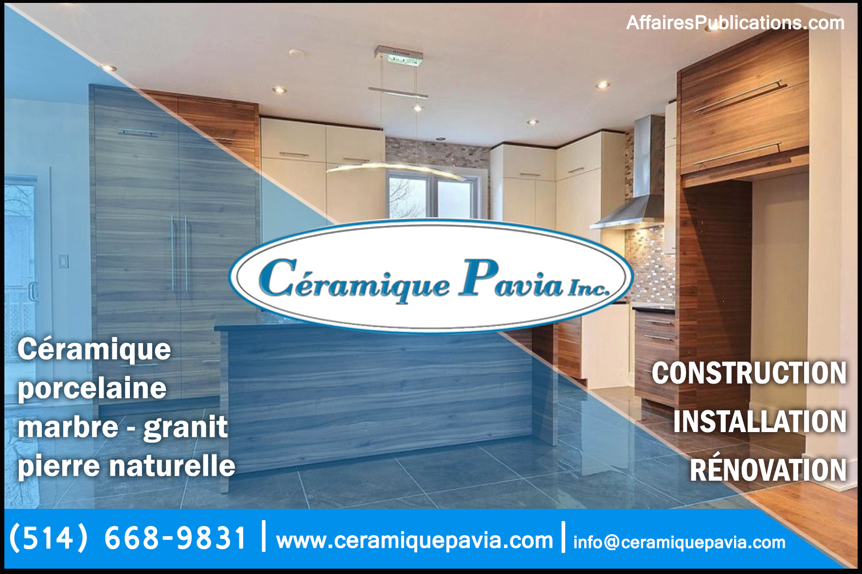 CÉRAMIQUES PAVIA INC
