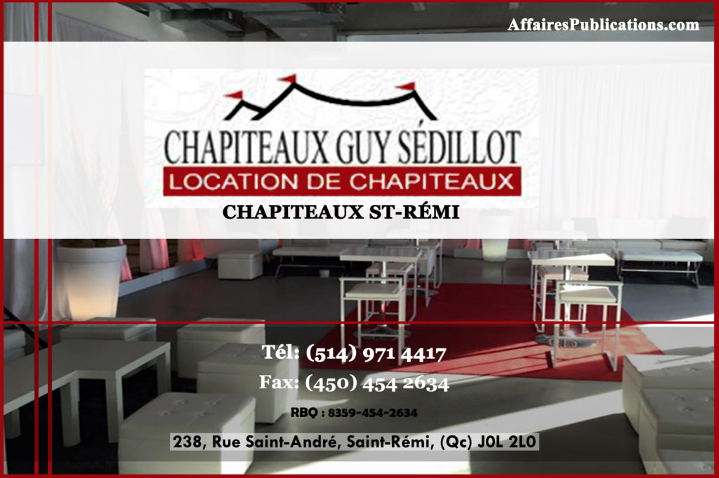 CHAPITEAUX ST-RÉMI