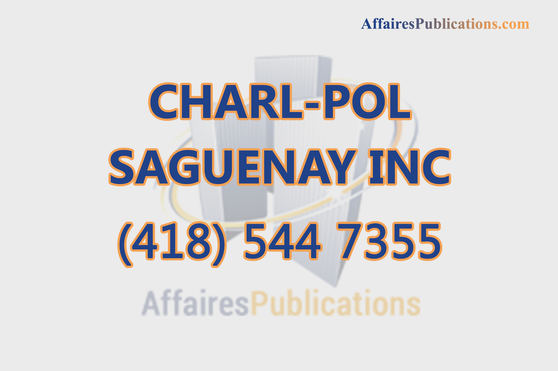 CHARL-POL SAGUENAY INC