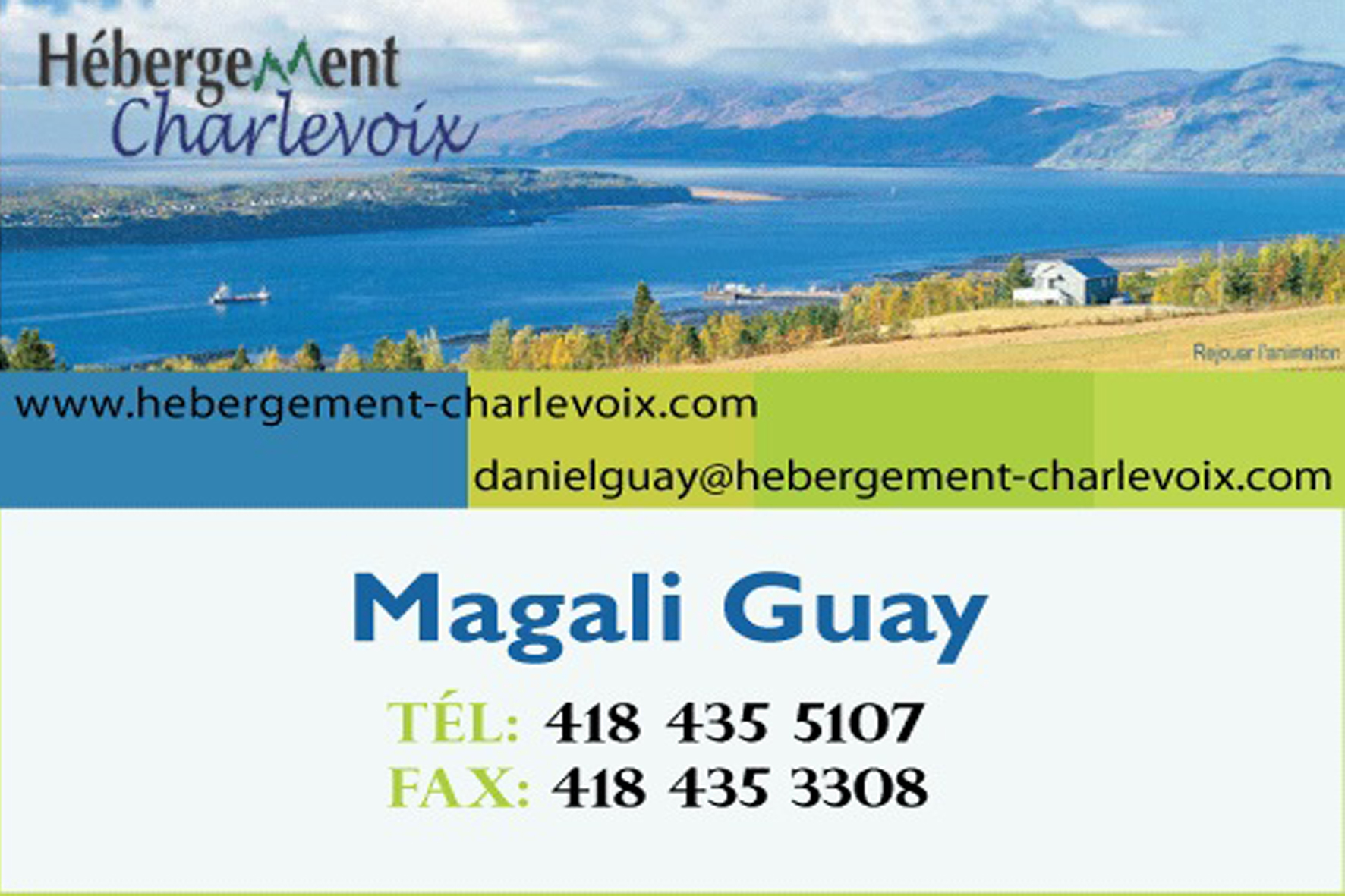 HÉBERGEMENT CHARLEVOIX