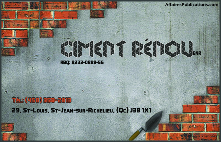 CIMENT RÉNOV ENR
