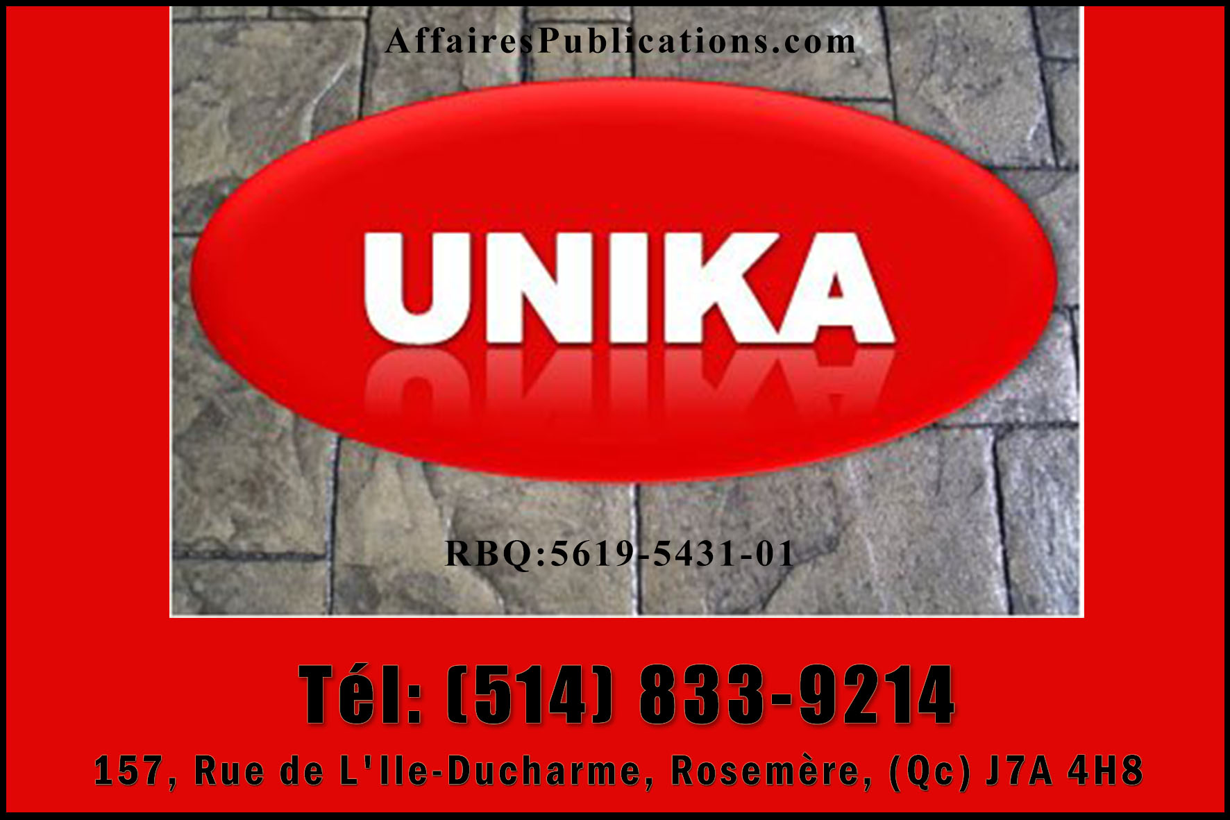 CIMENTS UNIKA INC