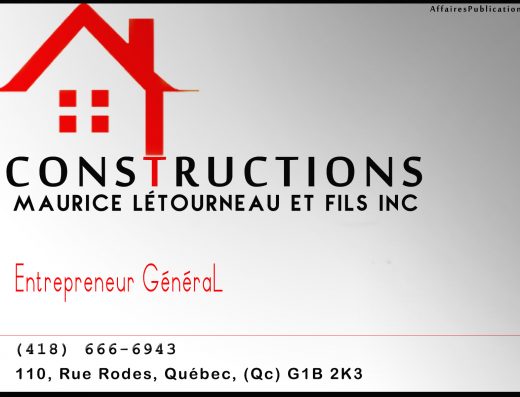 CONSTRUCTIONS MAURICE LÉTOURNEAU ET FILS