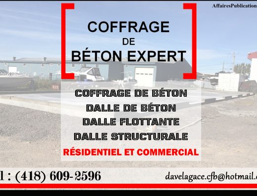 COFFRAGE BÉTON EXPERT INC