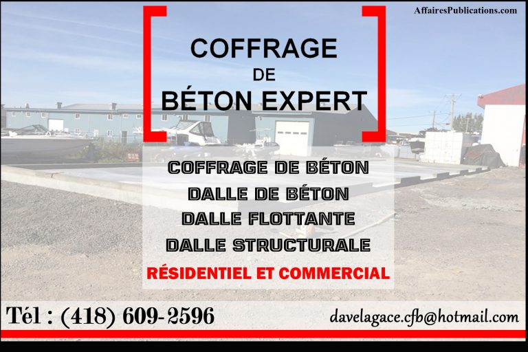COFFRAGE BÉTON EXPERT INC