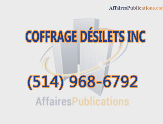 COFFRAGE DÉSILETS INC