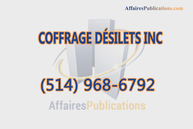 COFFRAGE DÉSILETS INC