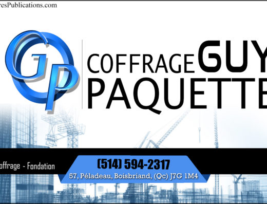 COFFRAGE GUY PAQUETTE ENR