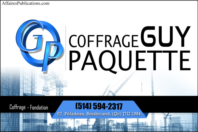 COFFRAGE GUY PAQUETTE ENR