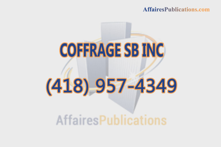 COFFRAGE SB INC