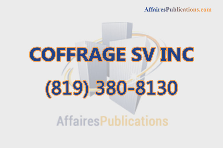 COFFRAGE SV INC