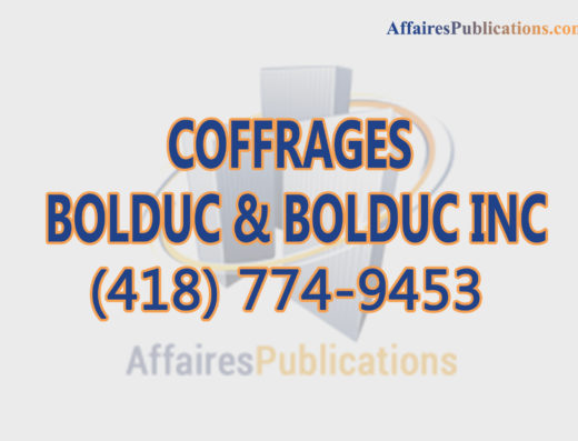 COFFRAGES BOLDUC & BOLDUC INC