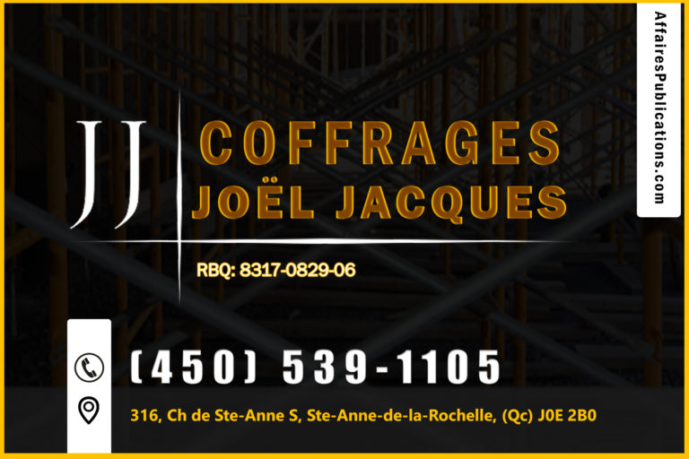 COFFRAGES JOËL JACQUES INC