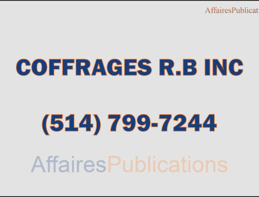 COFFRAGES R.B INC