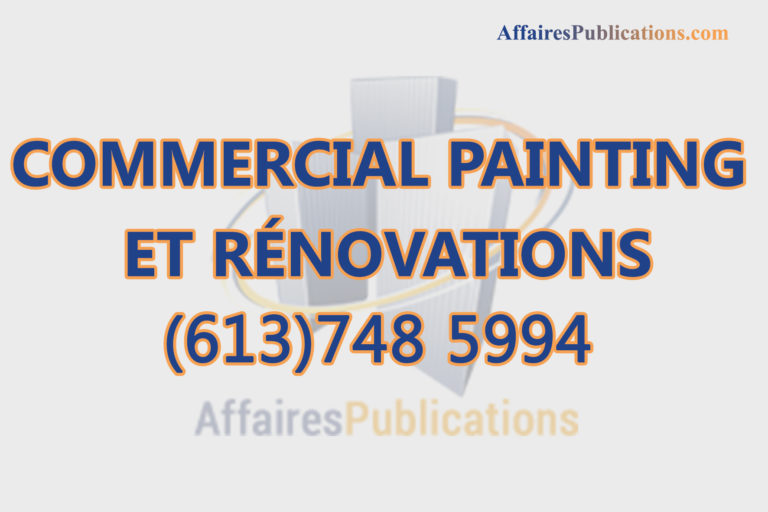 COMMERCIAL PAINTING ET RÉNOVATIONS