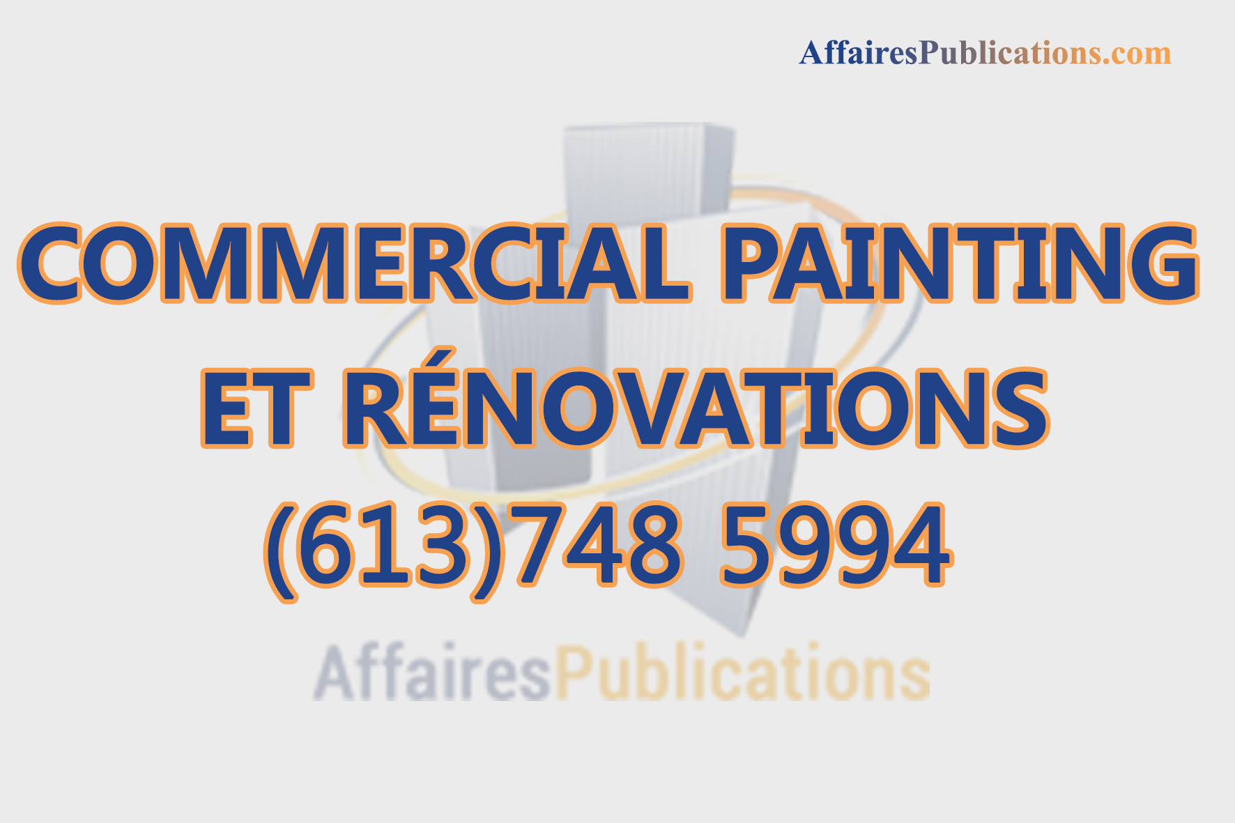 COMMERCIAL PAINTING ET RÉNOVATIONS