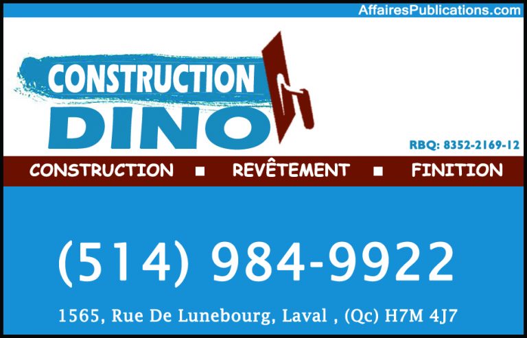 CONSTRUCTION DINO INC