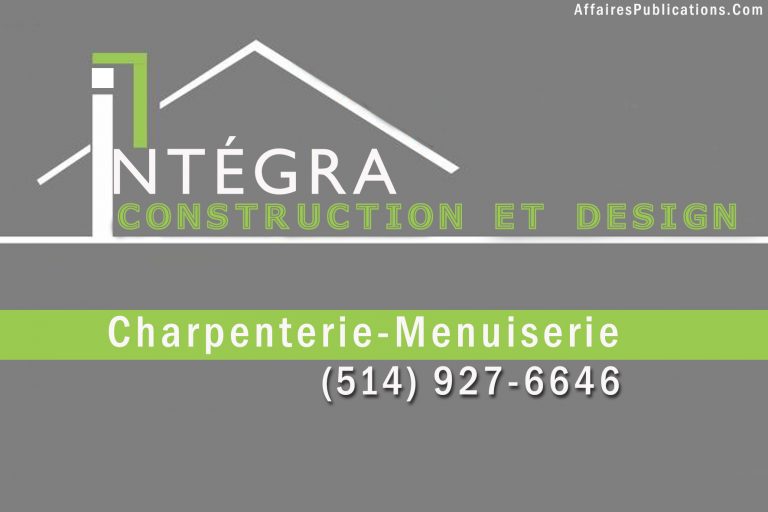 INTÉGRA CONSTRUCTION ET DESIGN