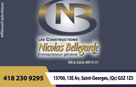LES CONSTRUCTIONS NICOLAS BELLEGRADE