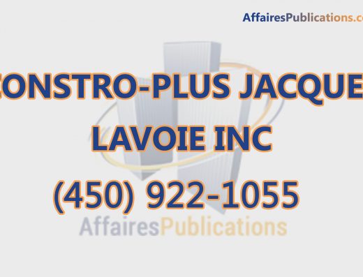 CONSTRO-PLUS JACQUES LAVOIE