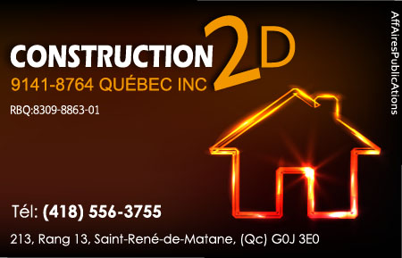 CONSTRUCTION 2 D INC