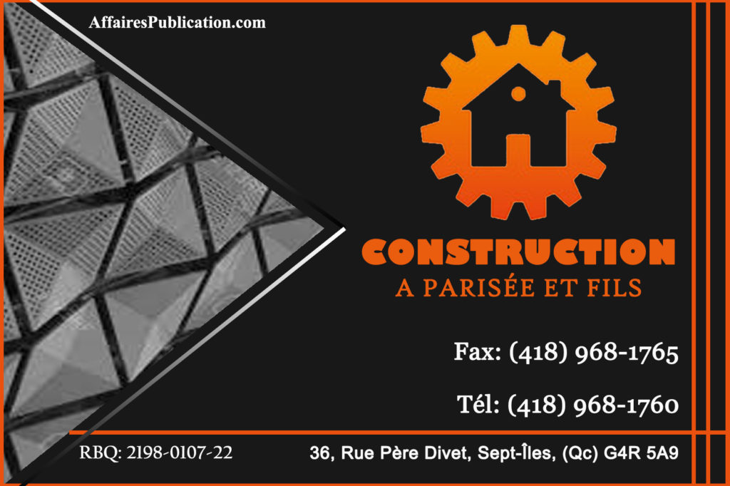 CONSTRUCTION A PARISÉE ET FILS