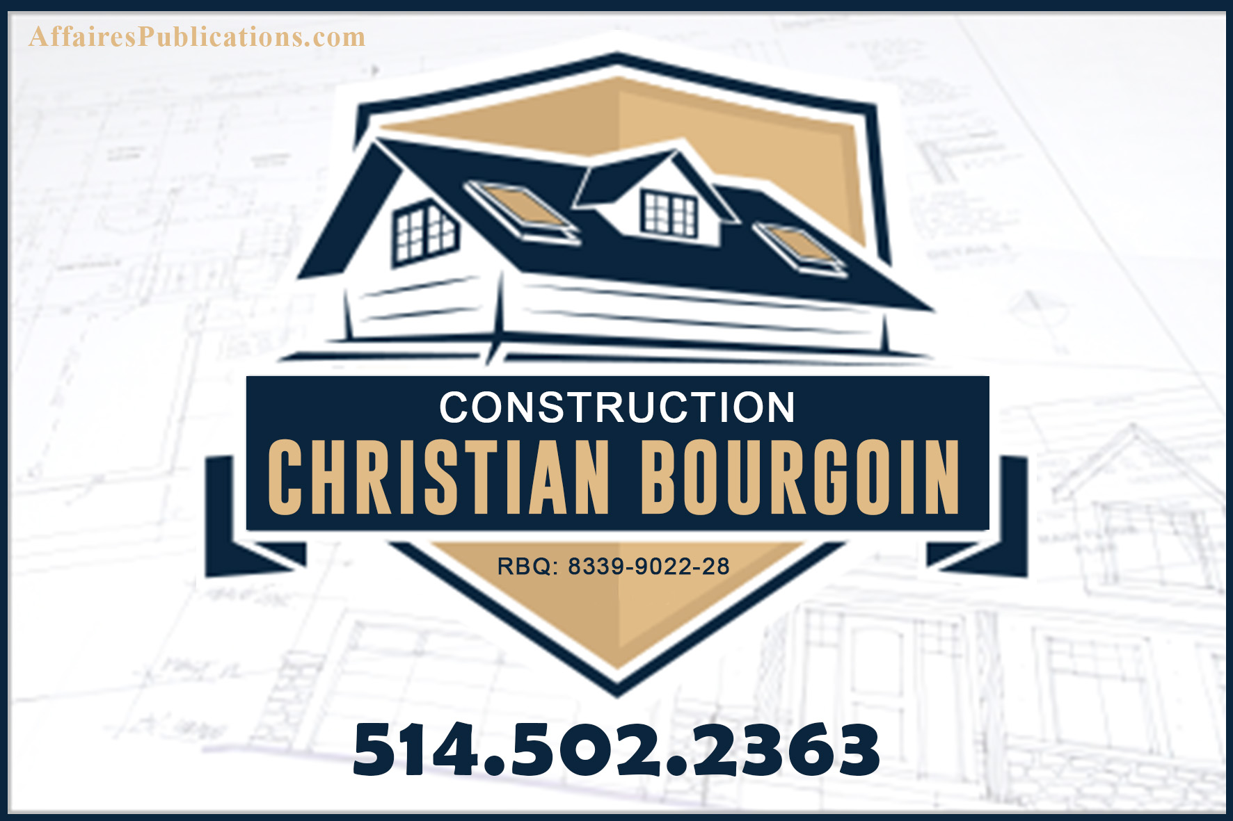 CONSTRUCTION CHRISTIAN BOURGOIN