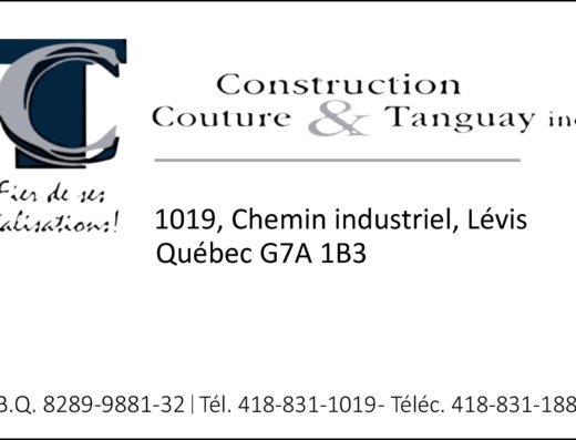 CONSTRUCTION COUTURE & TANGUAY