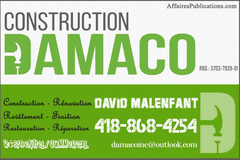 CONSTRUCTION DAMACO INC