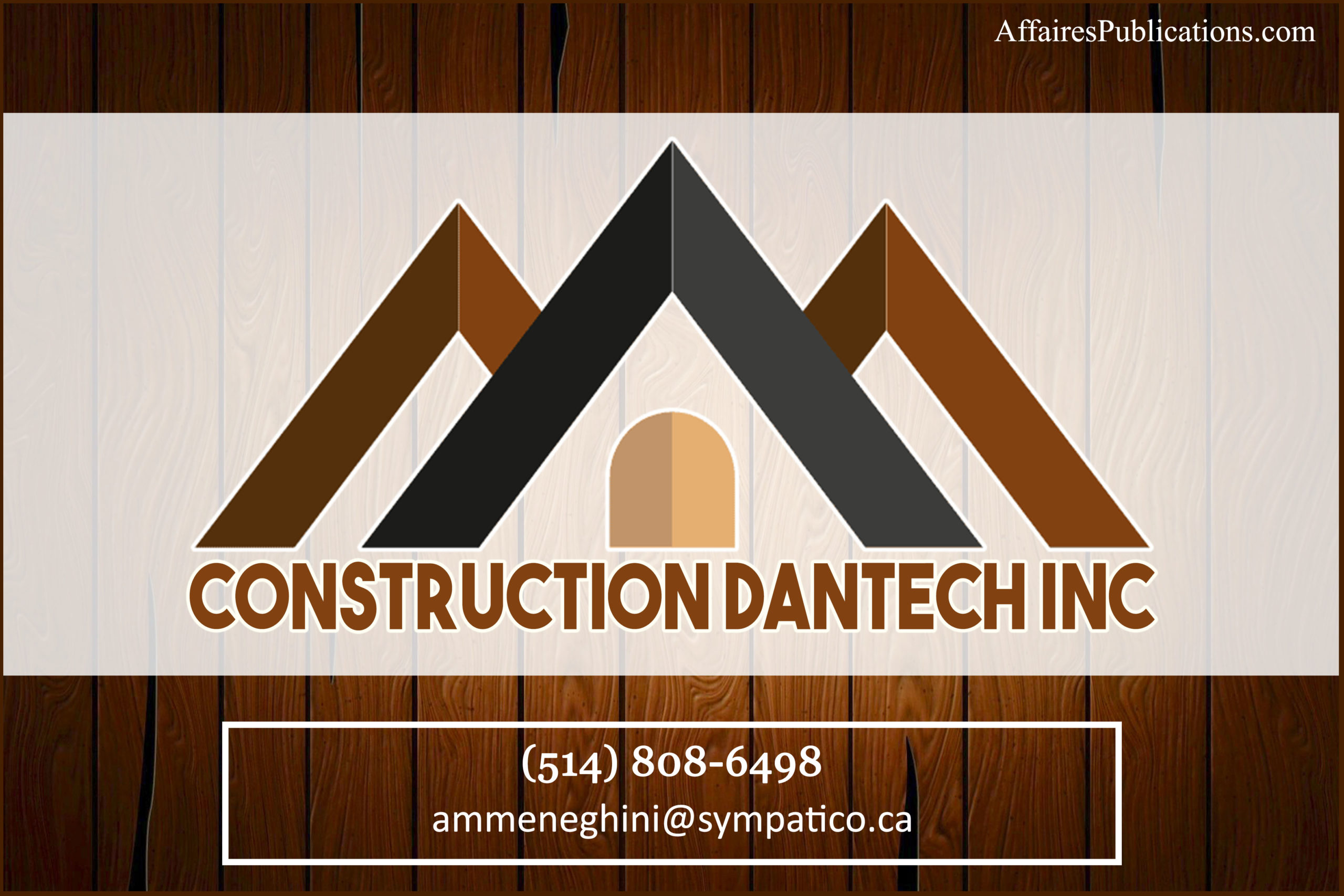 CONSTRUCTION DANTECH INC