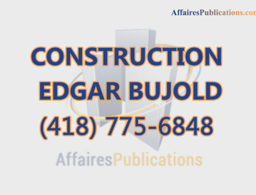 CONSTRUCTION EDGAR BUJOLD