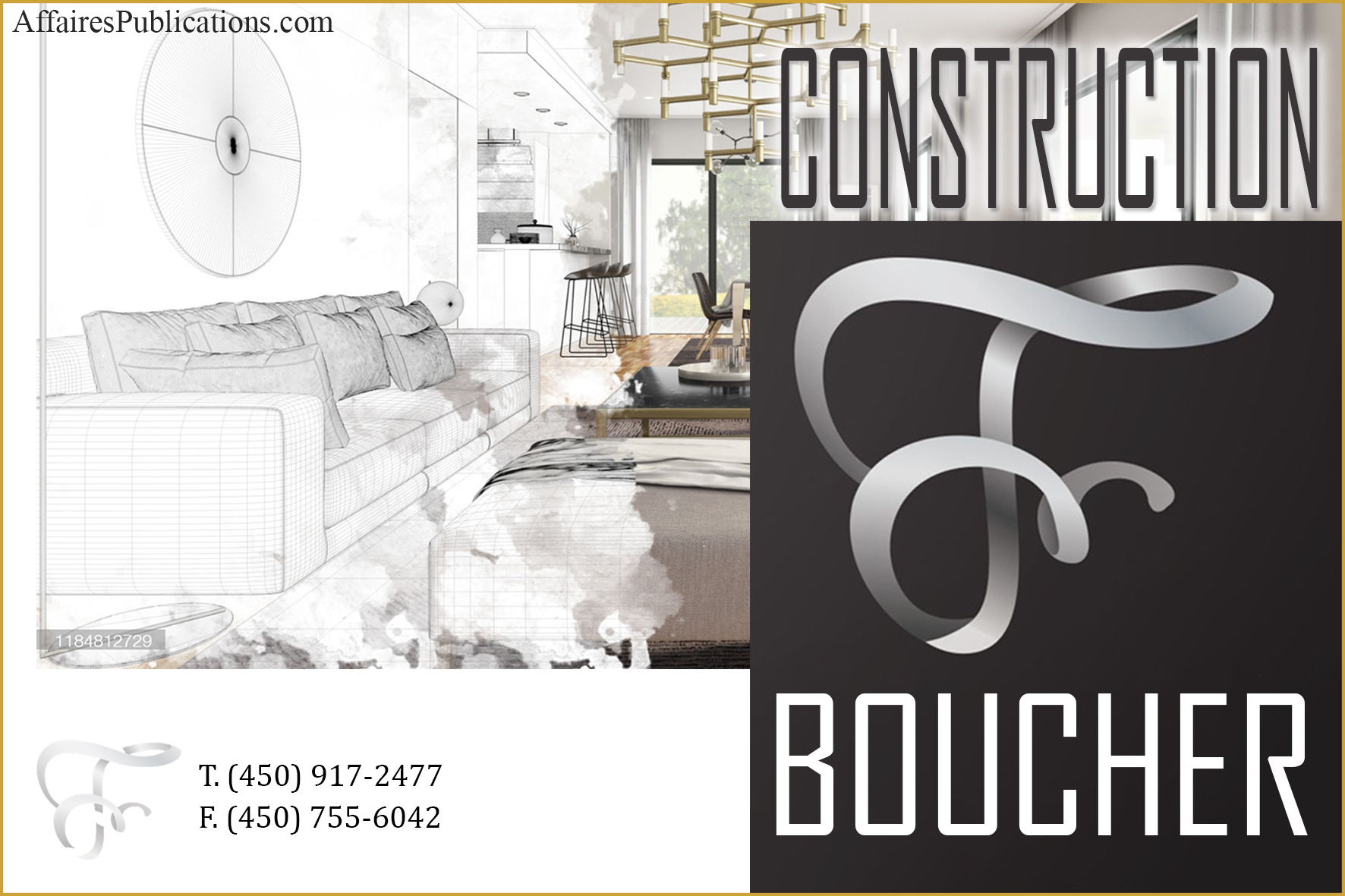 CONSTRUCTION F BOUCHER Affaires Publications