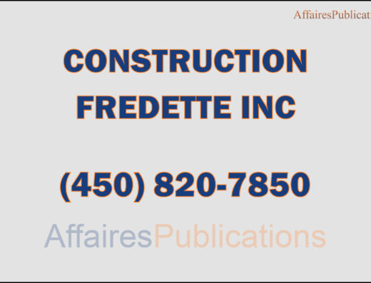 CONSTRUCTION FREDETTE INC