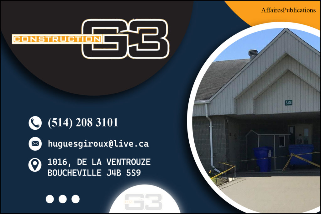 CONSTRUCTION G3 INC