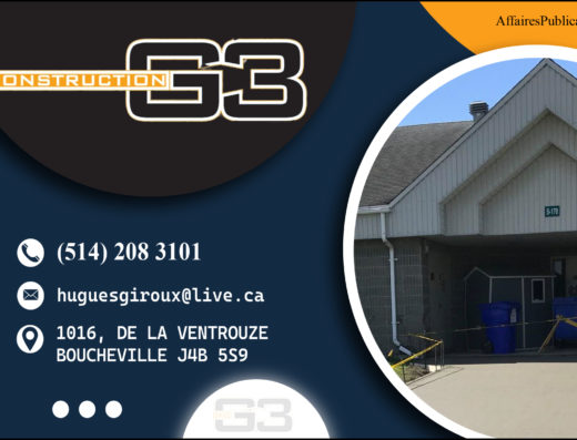CONSTRUCTION G3 INC
