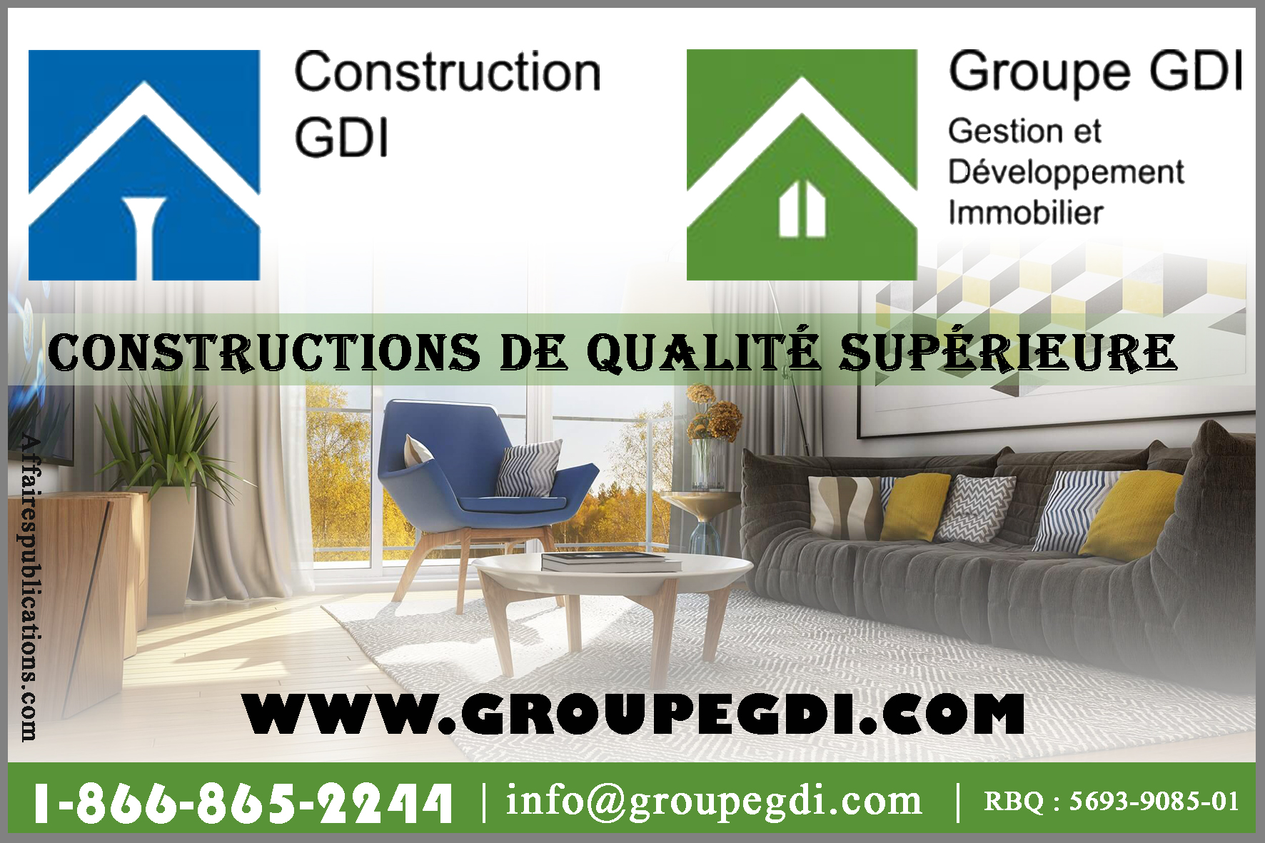 CONSTRUCTION GDI INC