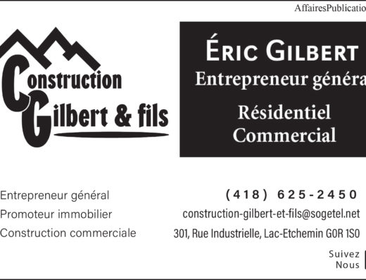 CONSTRUCTION GILBERT ET FILS 2869-7969 QUÉBEC INC